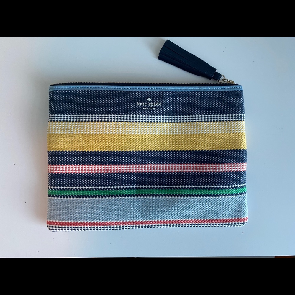 Kate spade clutch with tassel-adorable with jeans